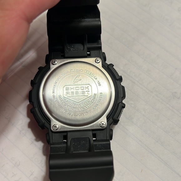 Casio GA100-1A1 analog-digital watch - Picture 3 of 6